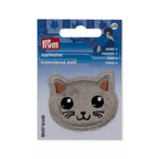 Applikation Katze, grau
