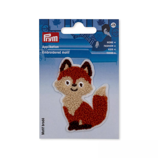 Applikation Fuchs, braun