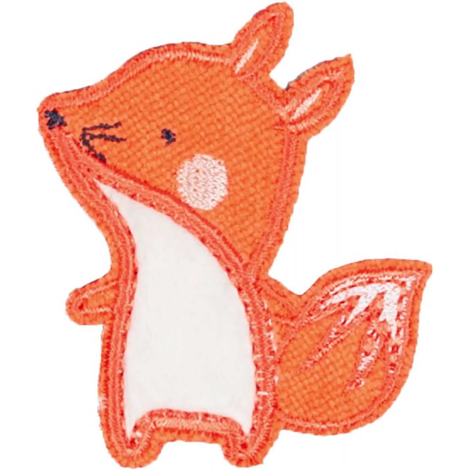 Appliqué fox, brown