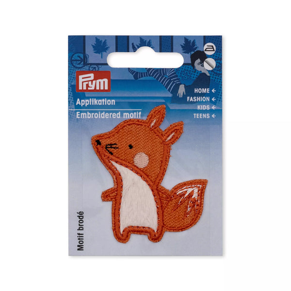 Applikation Fuchs, braun