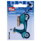 Applikation, Roller, türkis