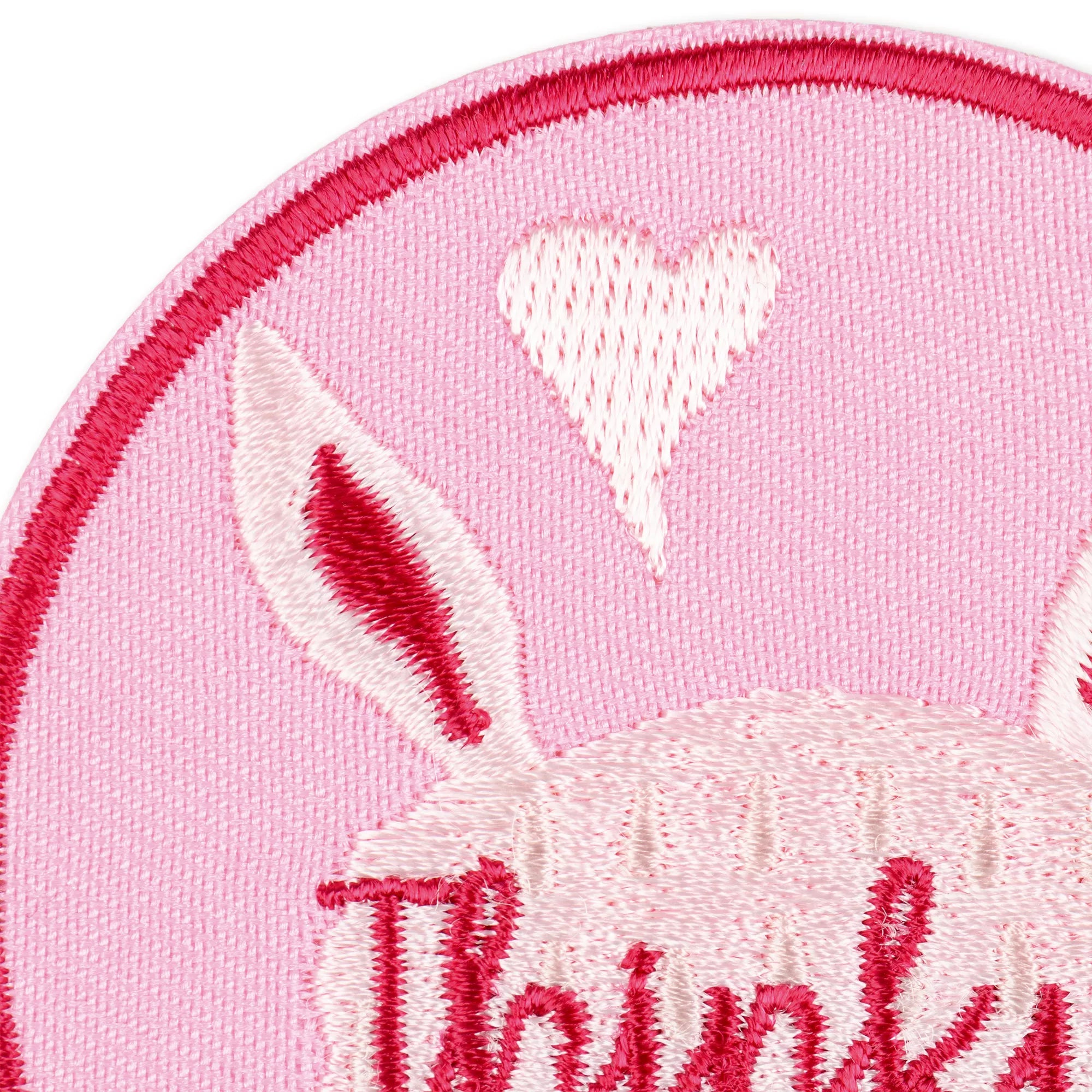 Application, Pinky, pink/red