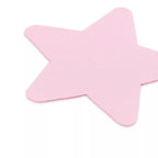 Applikation Herz/Stern, rosa