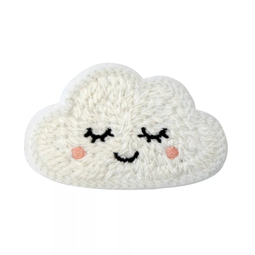 Applikation Wolke weiß