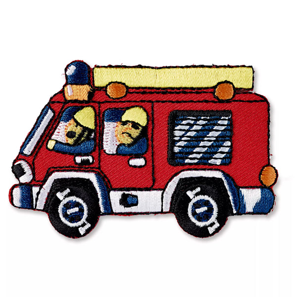 Applikation Feuerwehrauto rot