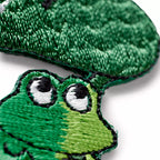 Applikation Froschteich, selbstklebend und aufbügelbar