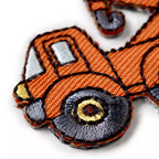 Application Construction Vehicles, self-adhesive and iron-on
