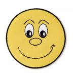 Application face, laughing, yellow