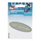 Appliqué patch, self-adhesive and iron-on