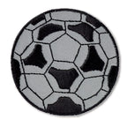 Soccer appliqué, self-adhesive and iron-on