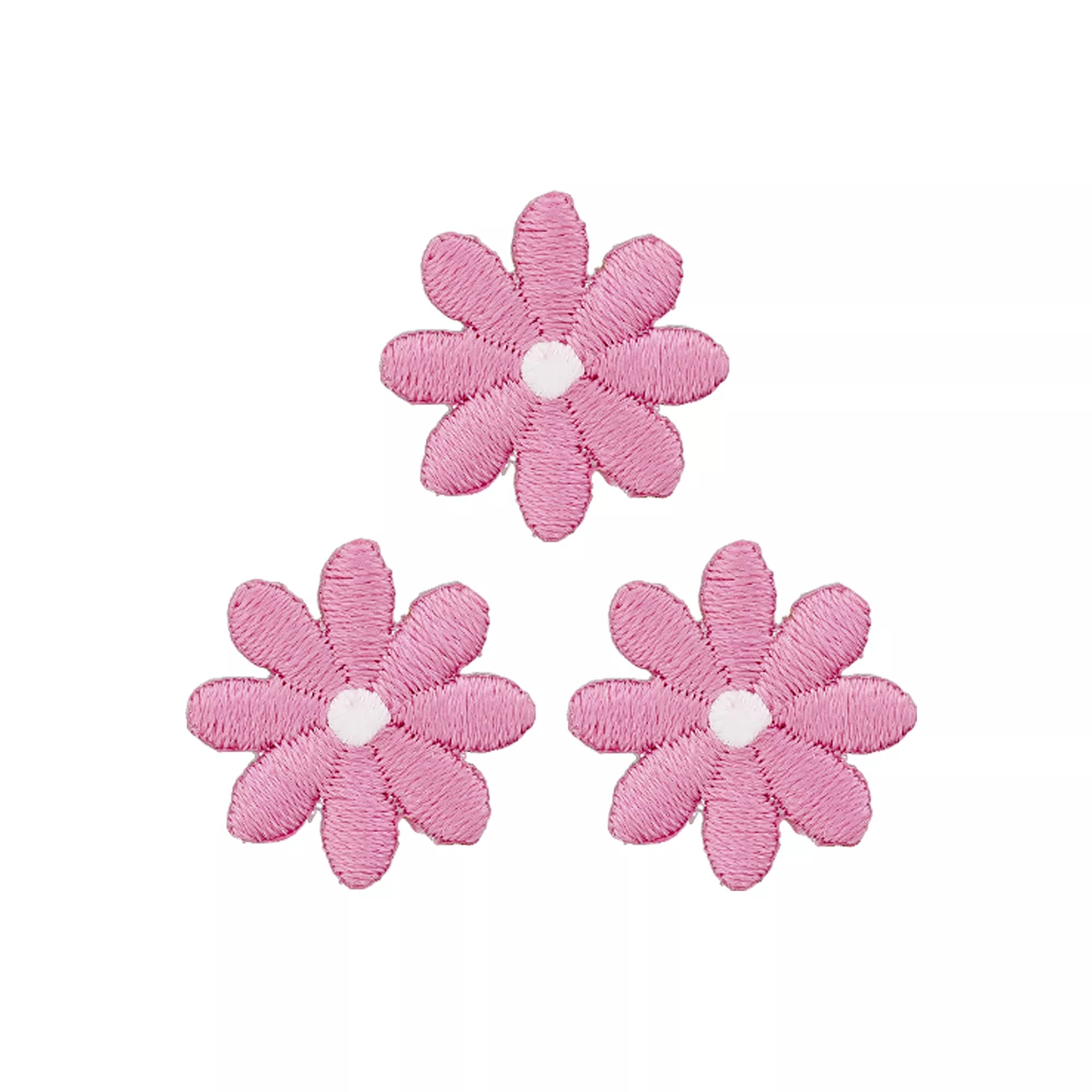 Application fleurs petites, roses