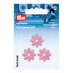 Application fleurs petites, roses