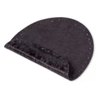 Iron-on faux suede patches, various colors
