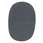 Iron-on faux suede patches, various colors