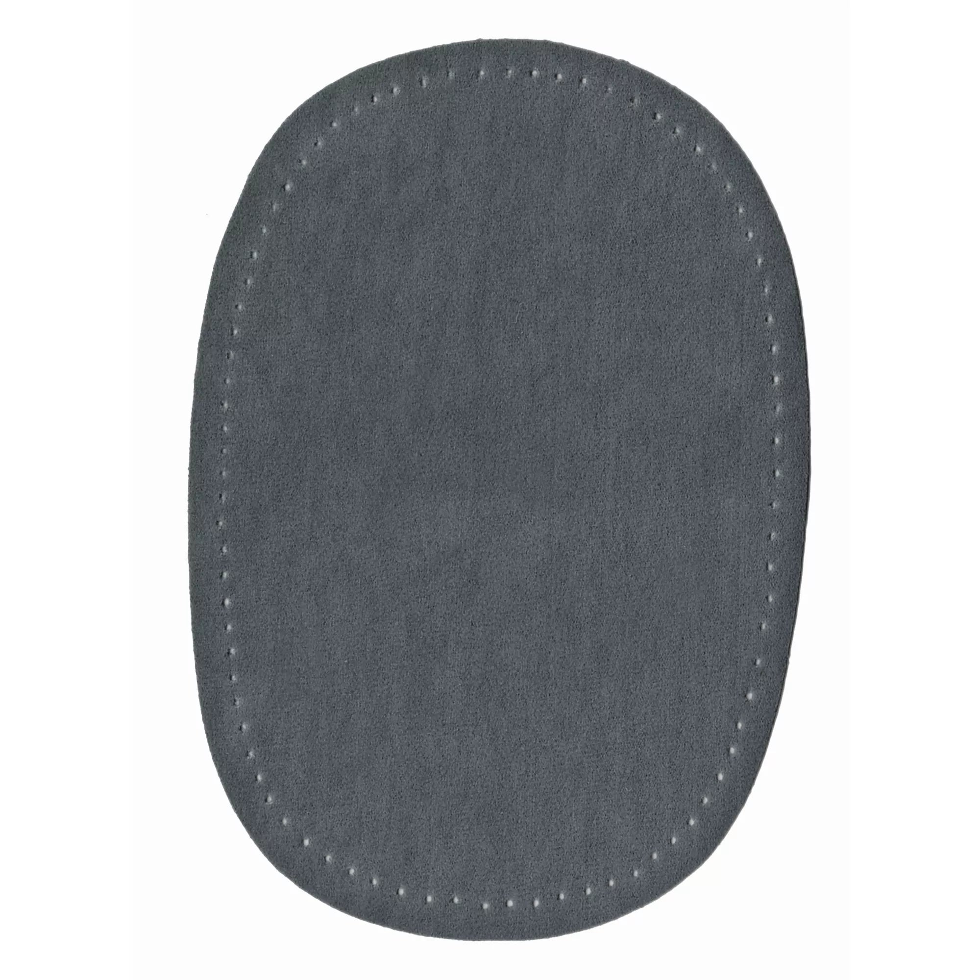 Iron-on faux suede patches, various colors