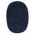 Iron-on faux suede patches, various colors