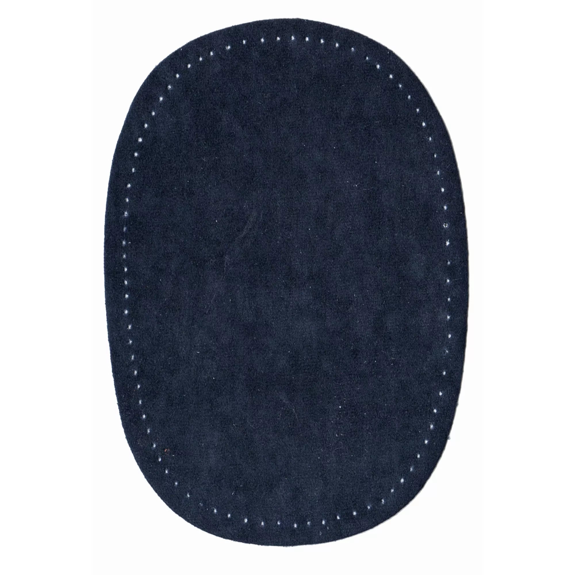 Iron-on faux suede patches, various colors