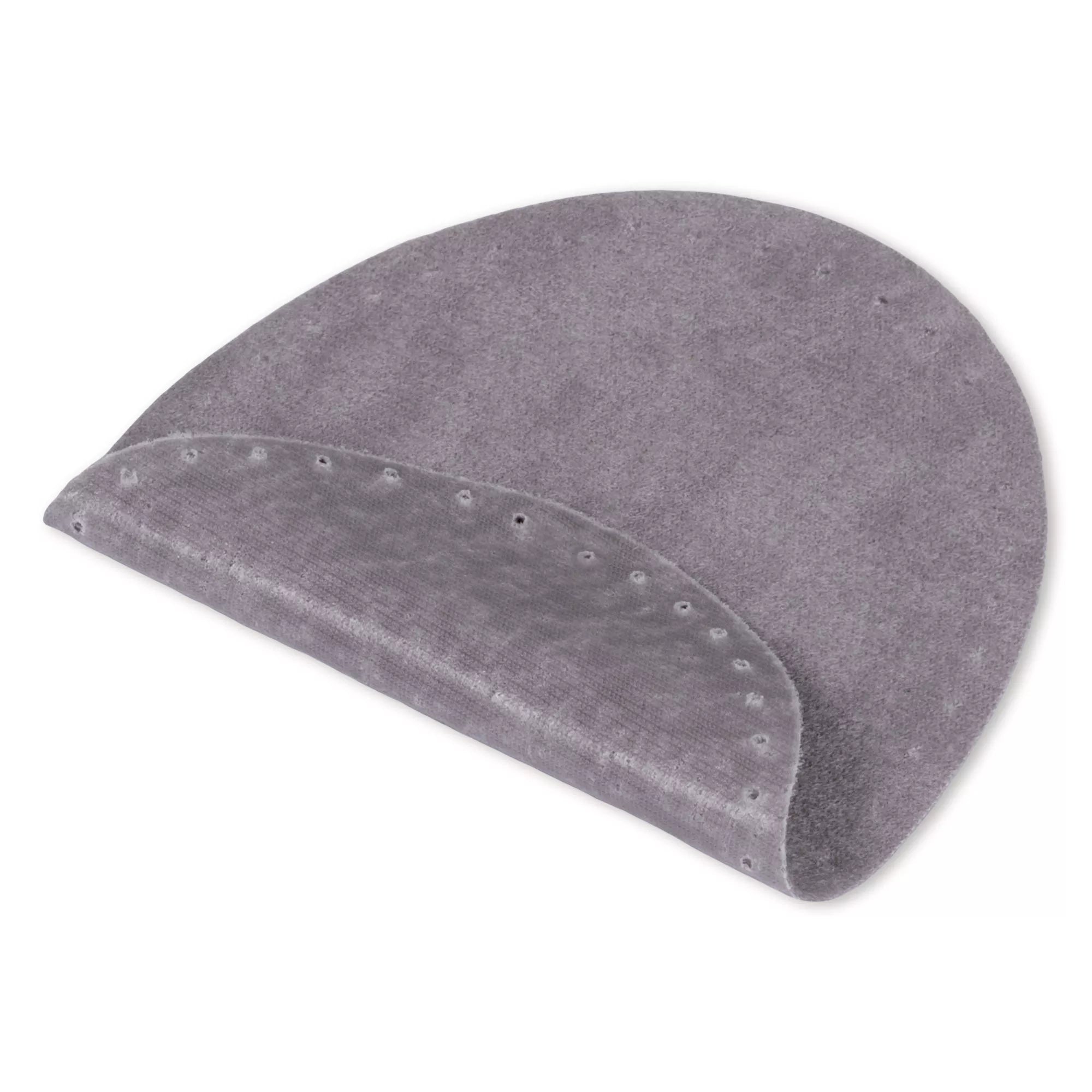 Iron-on faux suede patches, various colors