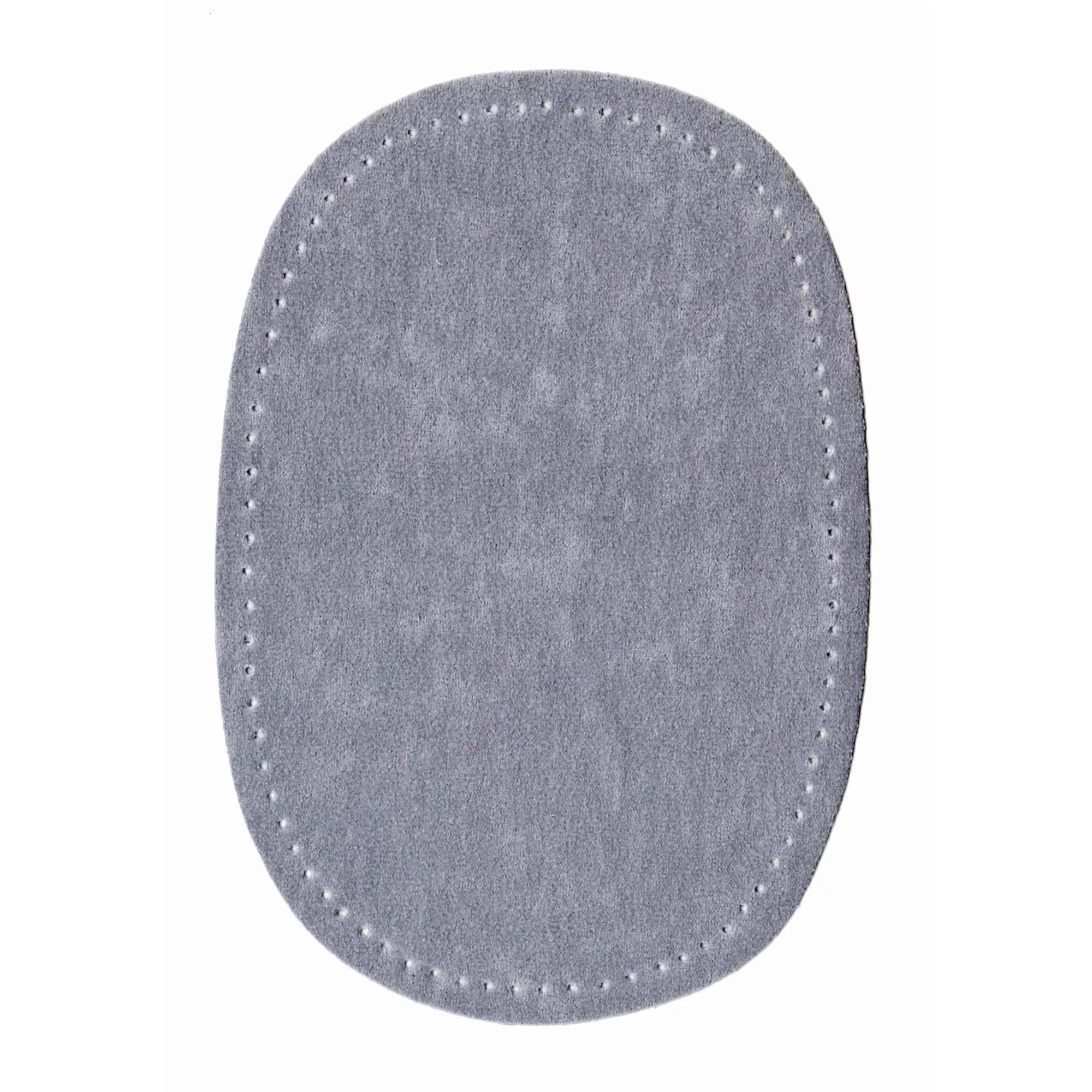 Iron-on faux suede patches, various colors