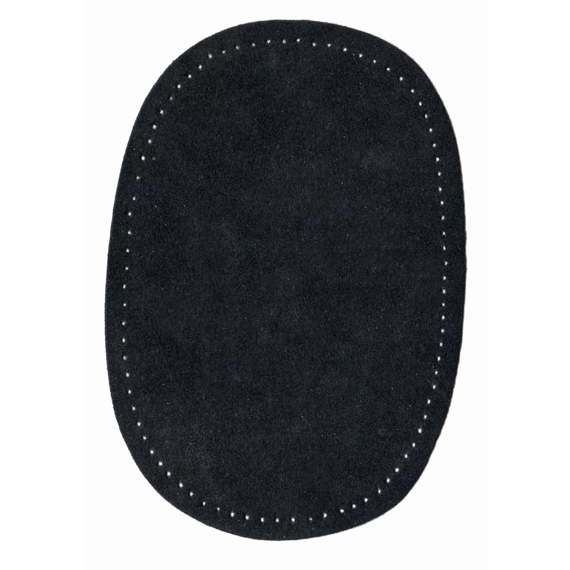 Iron-on faux suede patches, various colors