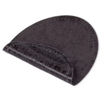 Iron-on faux suede patches, various colors