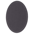 Iron-on faux suede patches, various colors