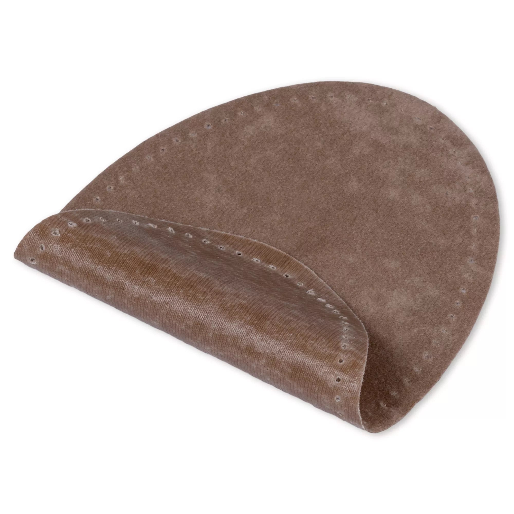 Iron-on faux suede patches, various colors