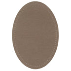 Iron-on faux suede patches, various colors