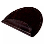 Iron-on faux suede patches, various colors