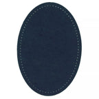 Iron-on faux suede patches, various colors