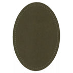 Iron-on faux suede patches, various colors