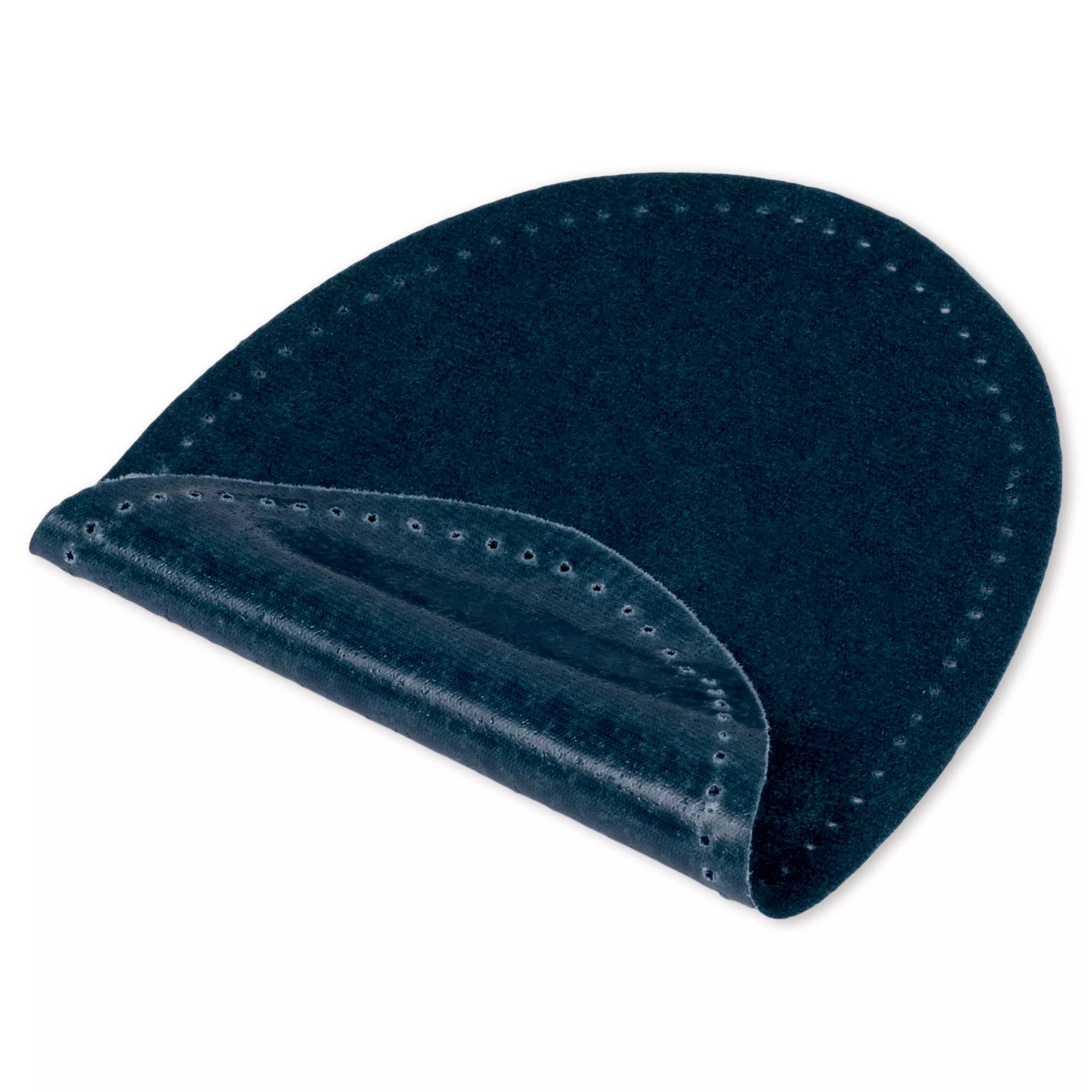 Iron-on faux suede patches, various colors