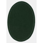 Iron-on faux suede patches, various colors