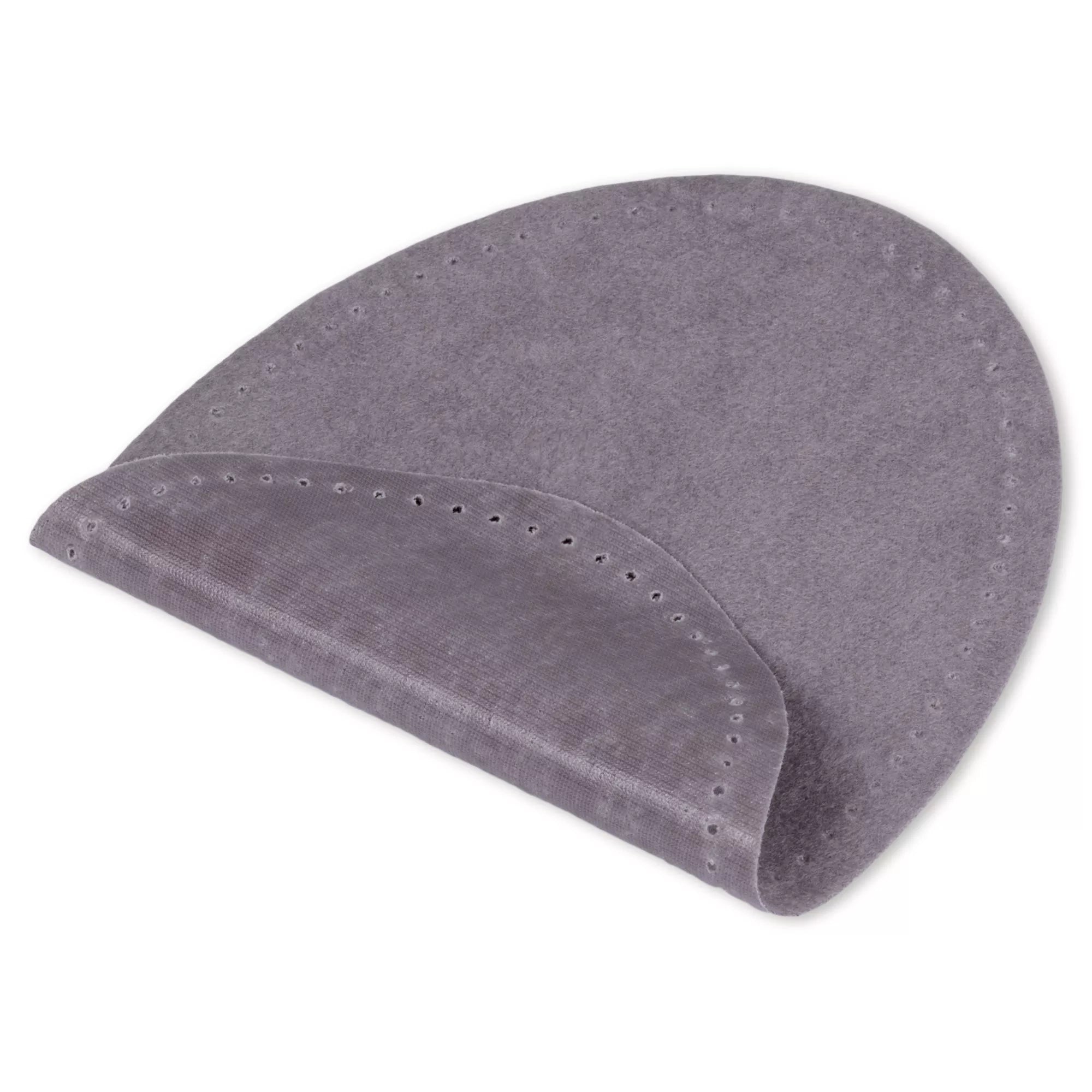 Iron-on faux suede patches, various colors