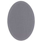 Iron-on faux suede patches, various colors