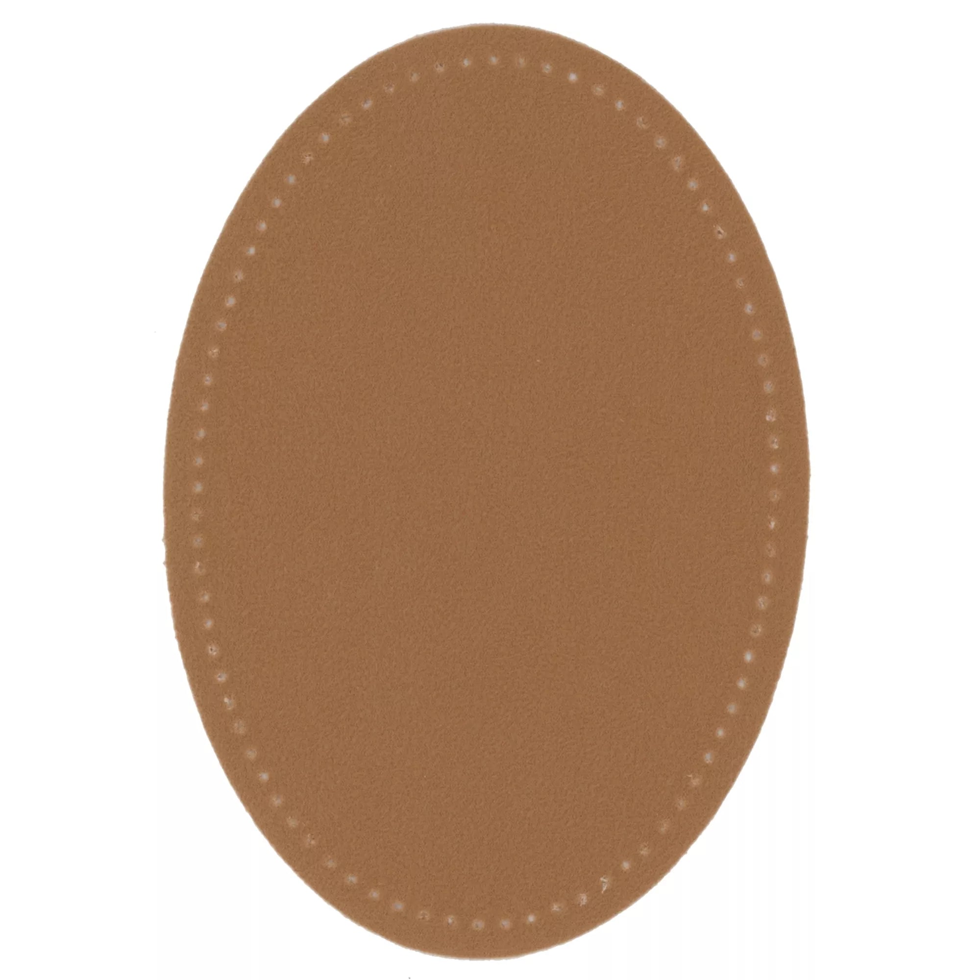 Iron-on faux suede patches, various colors