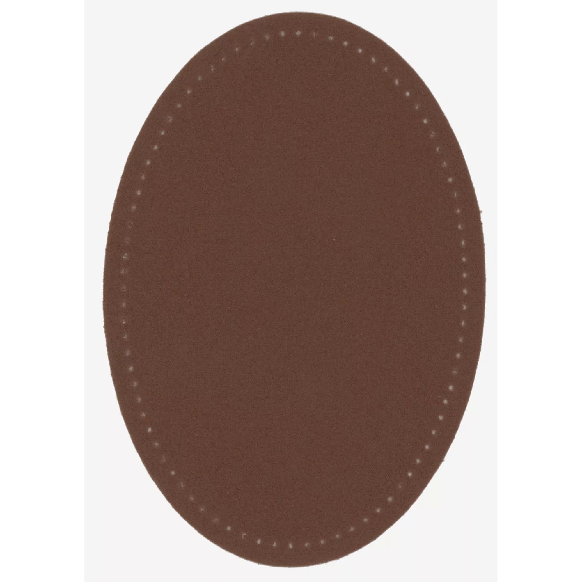 Iron-on faux suede patches, various colors