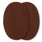 Patches, imitation nappa leather, various colors