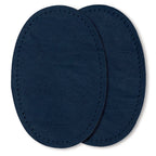 Patches, imitation nappa leather, various colors