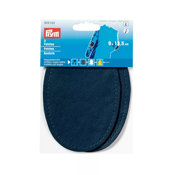 Patchs, imitation cuir Nappa, coloris assortis