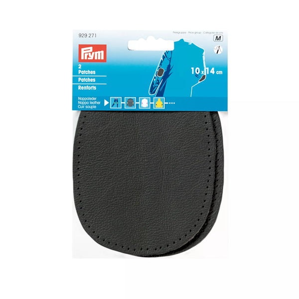 Patches, Nappaleder, zum Aufnähen, versch. Farben