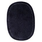 Patches, corduroy, iron-on, various colours