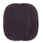 Patches, corduroy, iron-on, various colours
