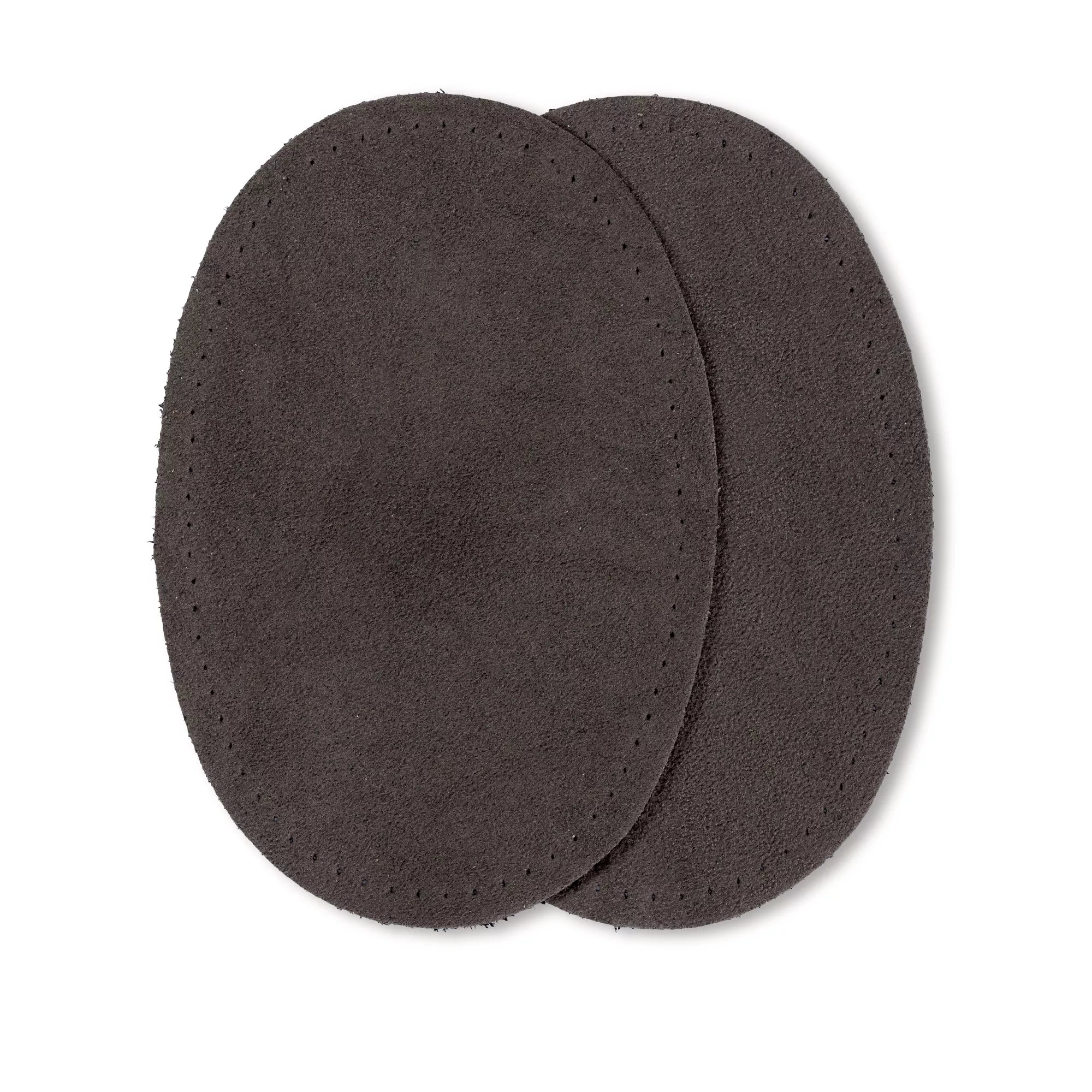 Patches, suede imitation, iron-on, various colors