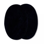 Patches, suede imitation, iron-on, various colors