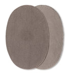 Patches, suede imitation, iron-on, various colors