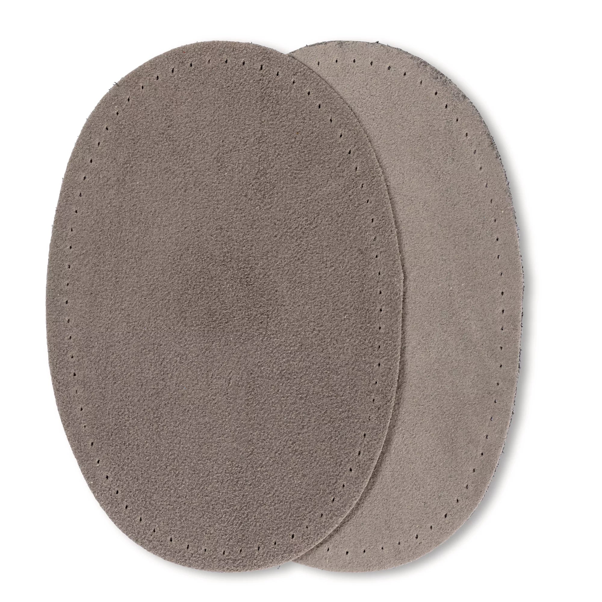 Patches, suede imitation, iron-on, various colors