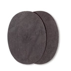 Patches, suede imitation, iron-on, various colors
