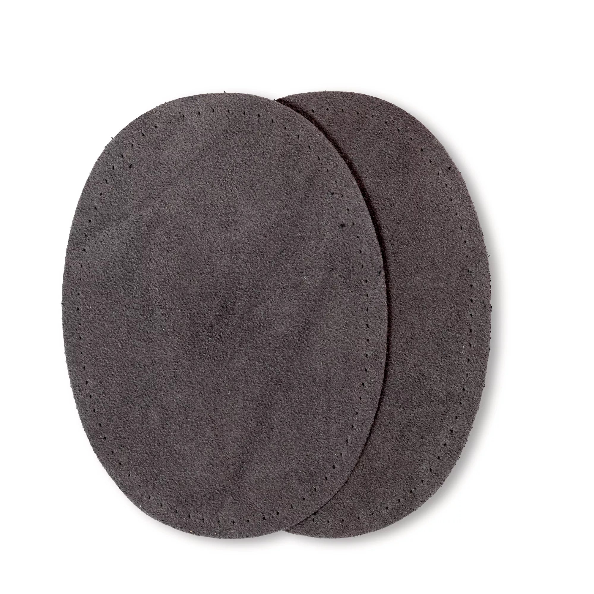 Patches, suede imitation, iron-on, various colors