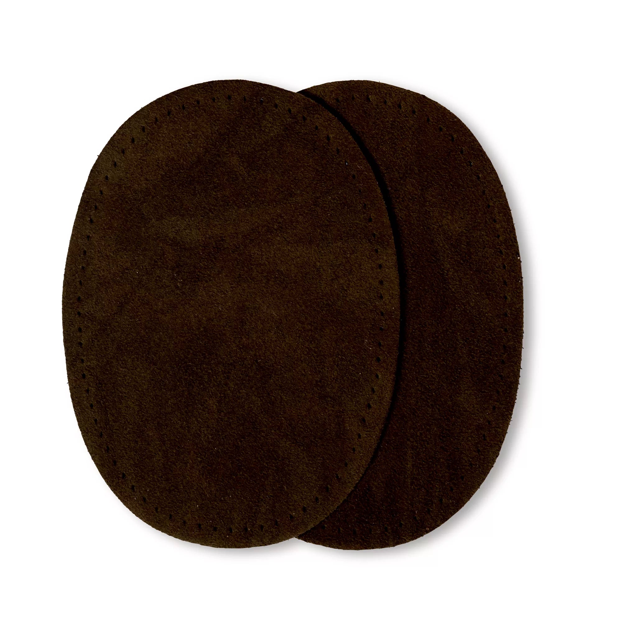 Patches, suede imitation, iron-on, various colors